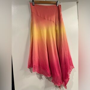 Diane von Fustenberg ombré skirt size 4